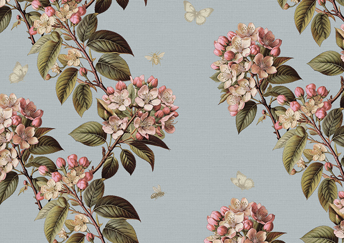 Upton, Aprils Bloom Smokes - Made to Measure Curtains - Image 8